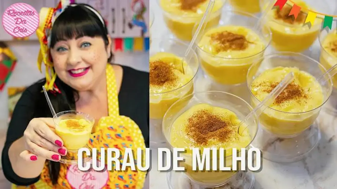 Receita de curau cremoso de milho de latinha para arrasar na festa junina!