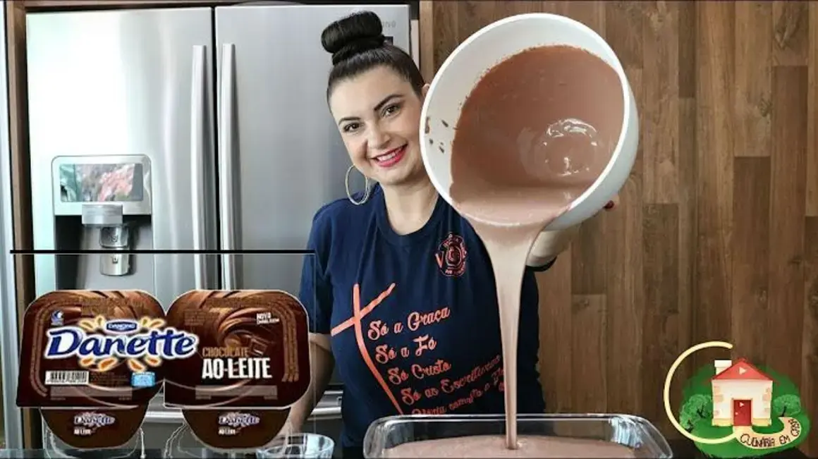 Receita de Danone Caseiro Rápido Que Rende Muito e É Delicioso para Todos