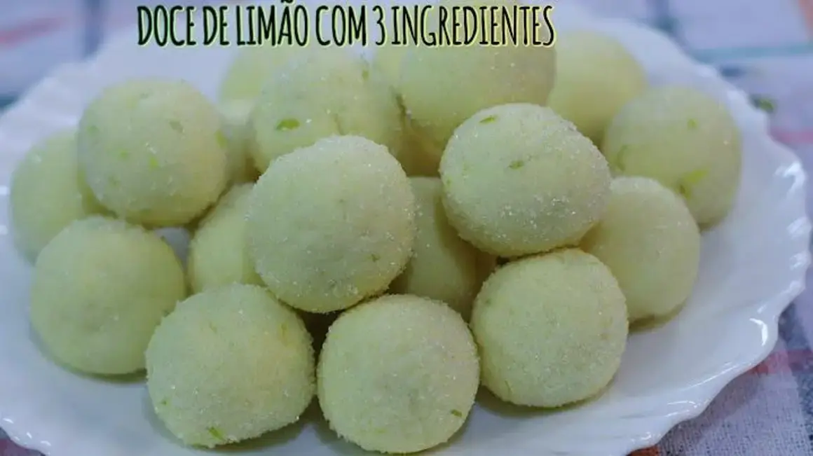 Receita de Doce de Limão: Prático, Rápido e Sem Fogo com Apenas 3 Ingredientes