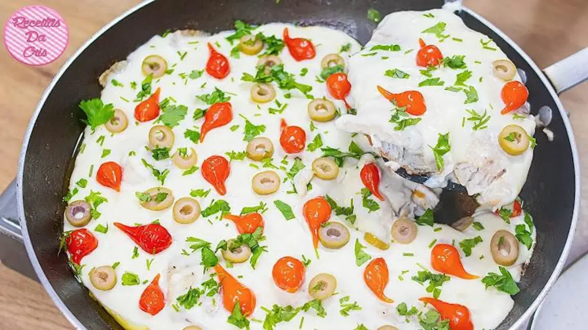 Receita de Filés de Tilápia ao Molho Branco Deliciosos e Práticos Para o Almoço