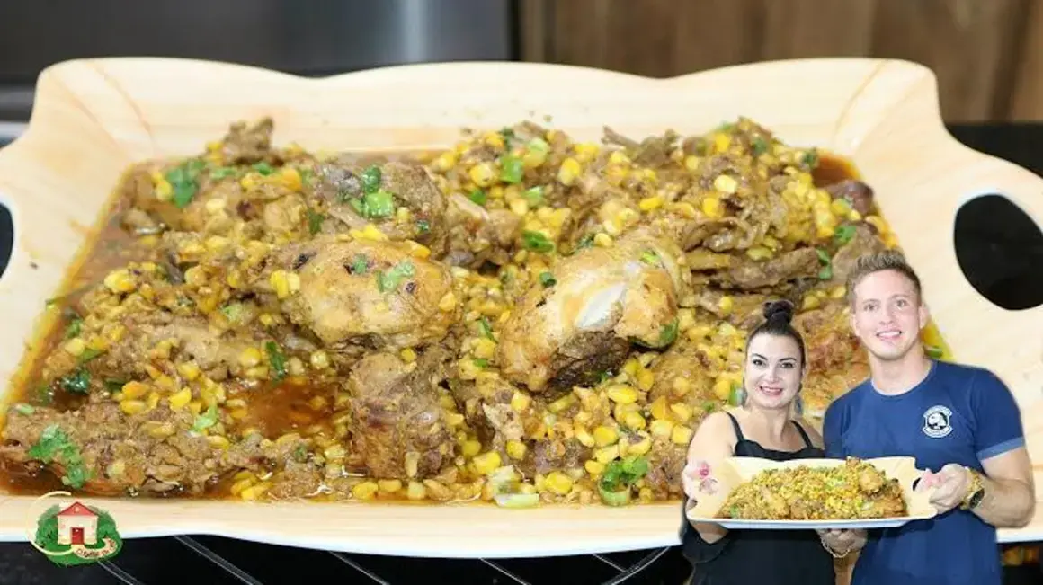 Receita de Frango ao Molho de Milho Verde: Uma Delícia para o Almoço Familiar