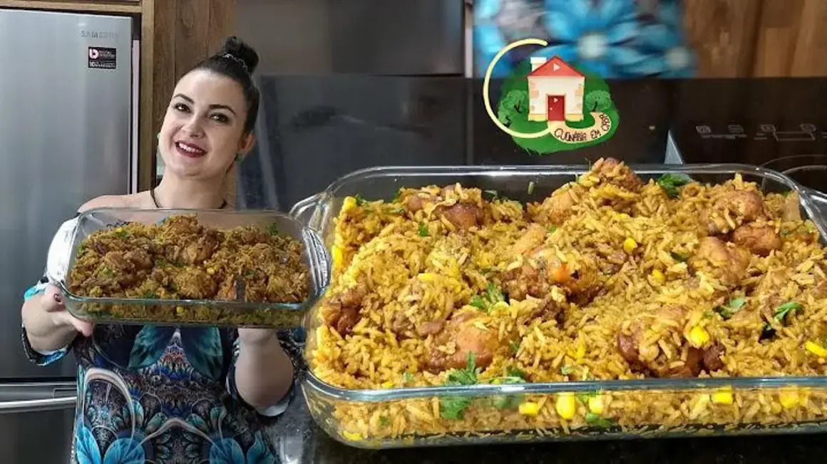 Receita de Galinhada Simples com Arroz Soltinho em 1 Minuto e Sabor Maravilhoso