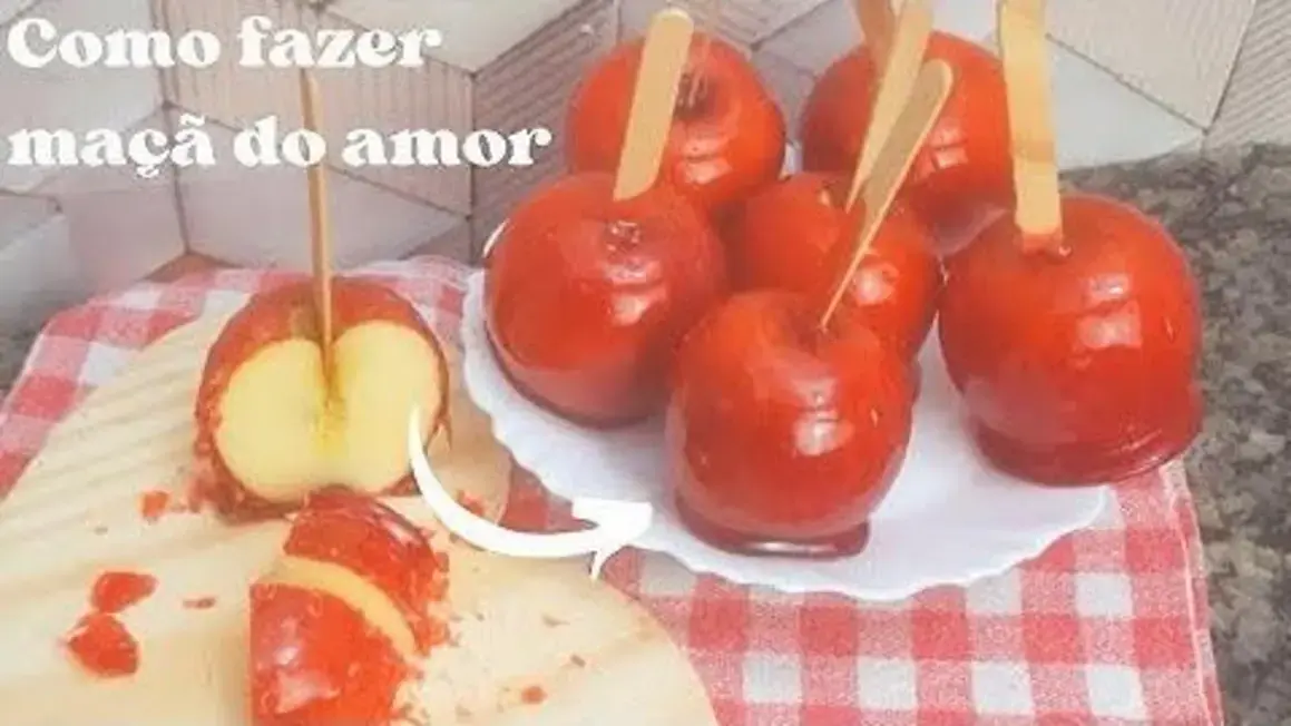 Receita de Maçã do Amor: Aprenda a Fazer Esta Delícia de Forma Fácil e Rápida