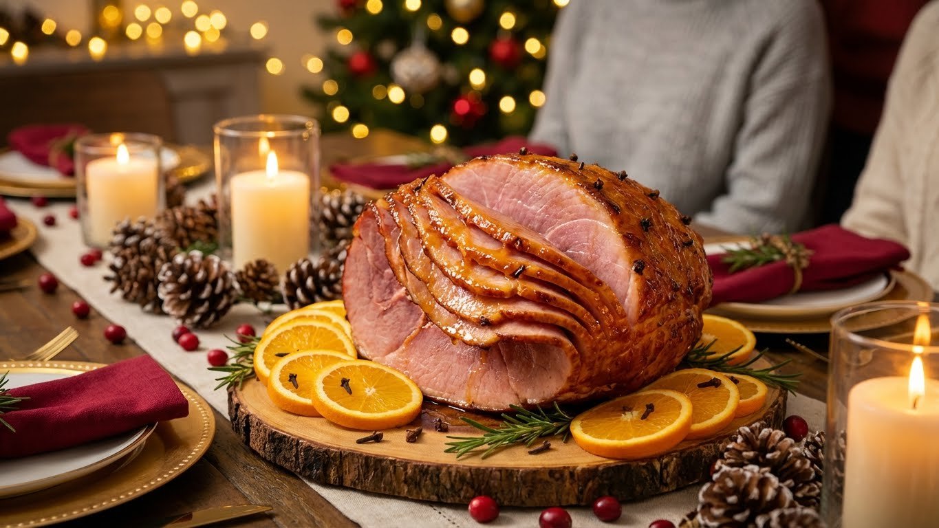 Receita de Ceia de Natal com Tender ao Molho de Laranja