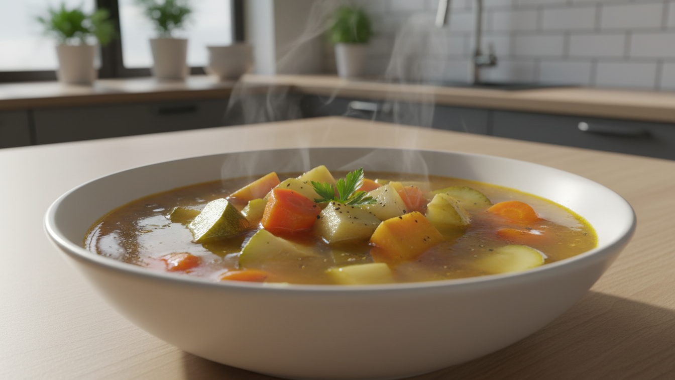 Sopa Detox de Legumes: Receita Leve e Saudável