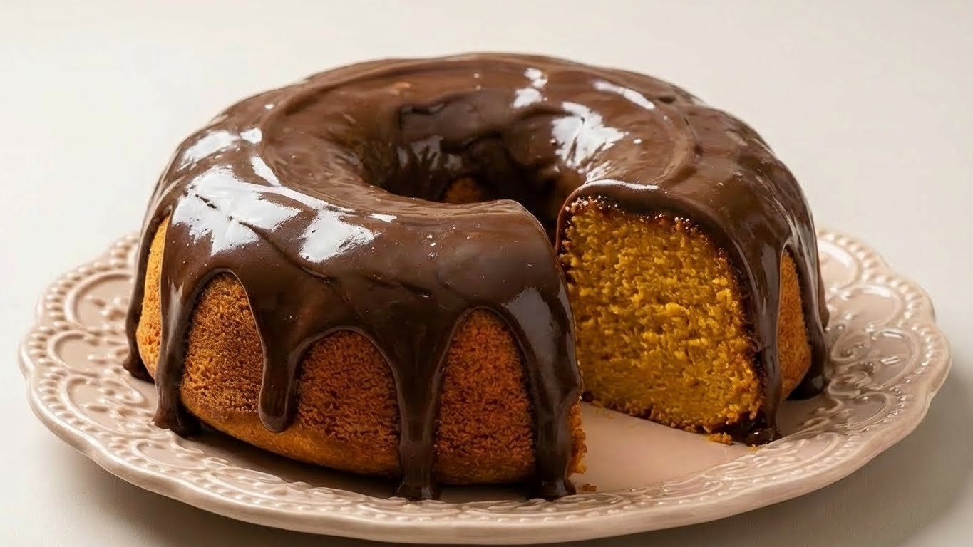 bolo de cenoura de liquidificador fáceis de preparar