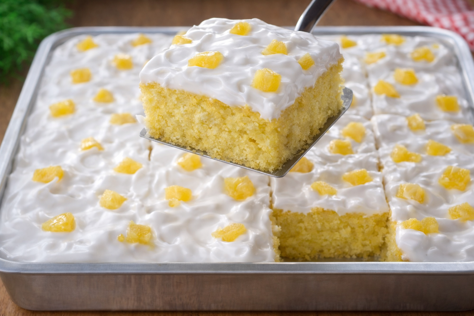 Hoje, vamos aprender a fazer um Bolo de Abacaxi Fofinho e Molhadinho com Cobertura Cremosa,...
