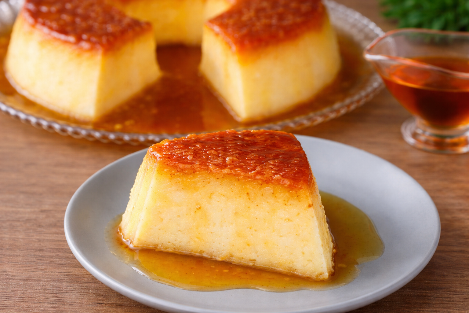 Pudim de Tapioca Cremoso com um Jeito Diferente