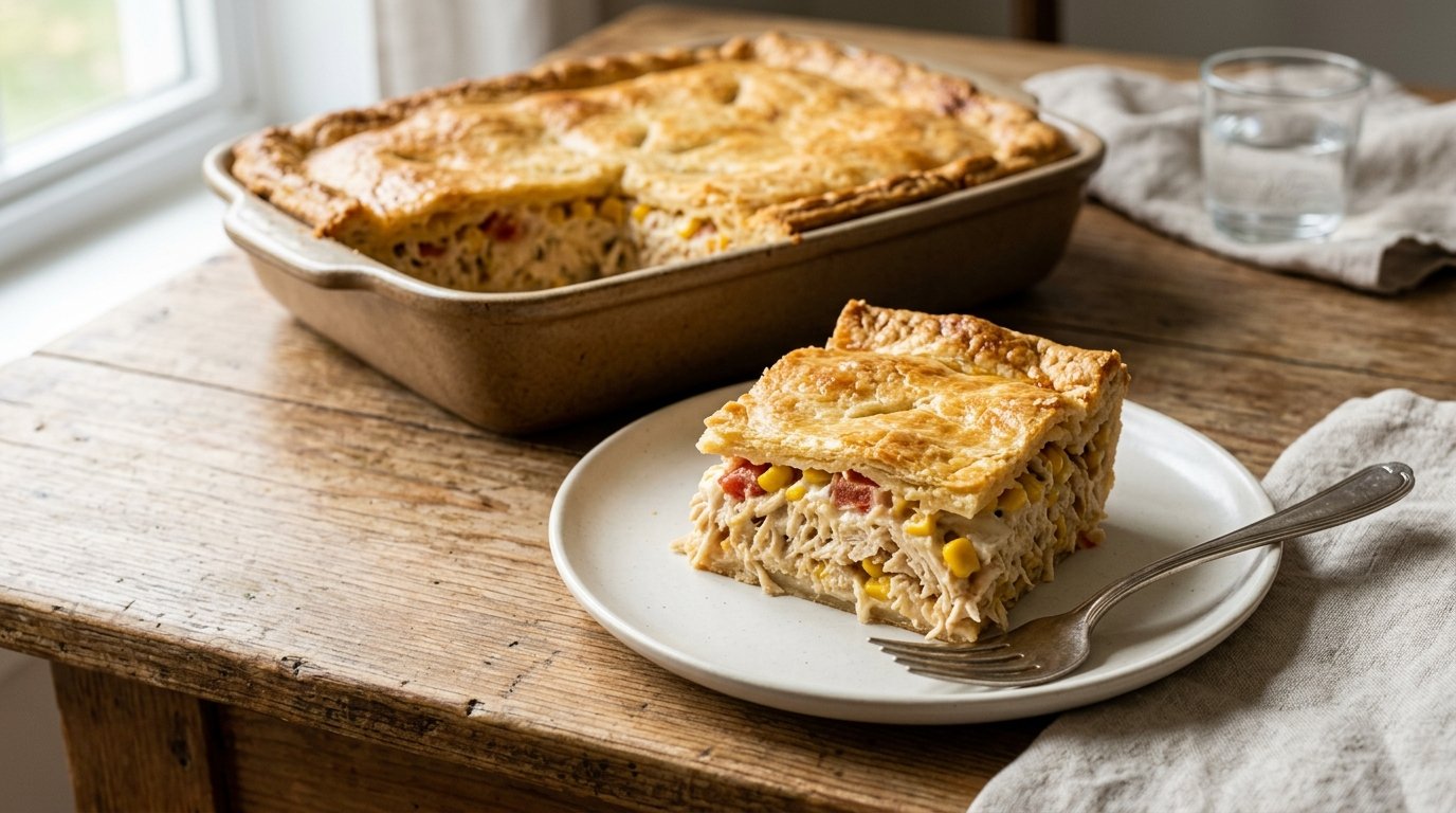 Torta de Frango de Liquidificador Fácil e Cremosa