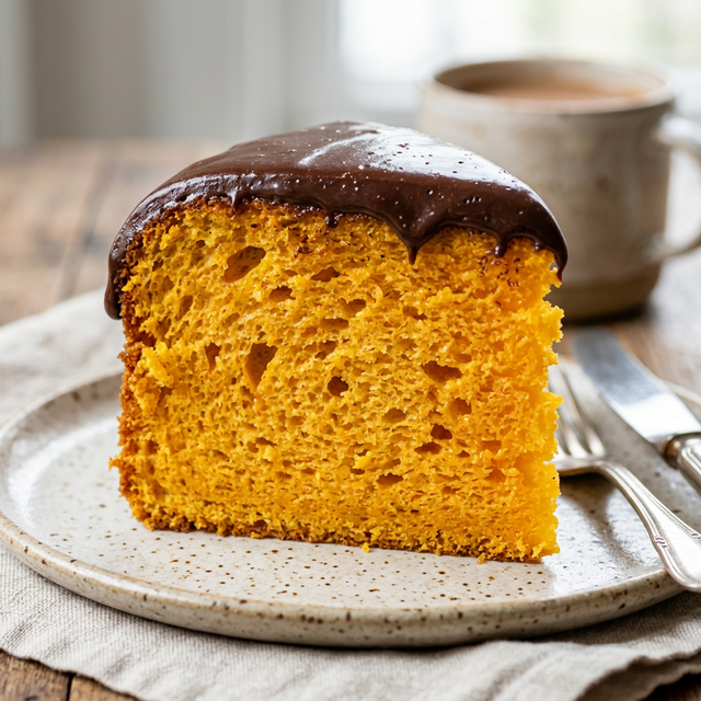 Textura do Bolo de Cenoura
